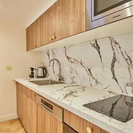 公寓 New In The Heart Of 4 People *